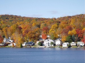 2009FallColors Across Beseck Lake